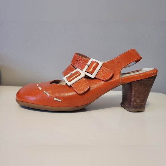 Fluevog Operetta Fiorenza Slingbacks , Size 10 - Picture 5 of 11